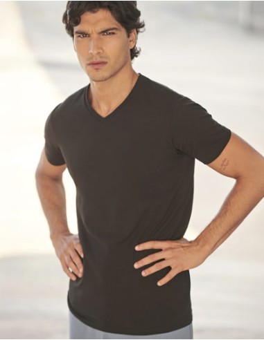 SFC-SF122-Mens Feel Good Stretch V-Neck T
